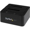 StarTech.com Dual-Bay USB 3.0 / eSATA to SATA Hard Drive Docking Station, 2.5/3.5" SATA III, SSD/HDD Dock, Top-Loading SDOCK2U33EB