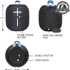 Ultimate Ears WONDERBOOM 3 Portable Bluetooth Speaker System - Black 984-001807