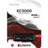 Kingston KC3000 2 TB Solid State Drive - M.2 2280 Internal - PCI Express NVMe (PCI Express NVMe 4.0 x4) SKC3000D/2048G