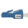 AddOn 10dB Fixed LC Male to LC Female OS1 SMF Simplex Fiber Attenuator ADD-ATTNS-LCPC-10DB