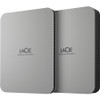 LaCie Mobile Drive Secure STLR2000400 2 TB Portable Hard Drive - 2.5" External - Space Gray STLR2000400