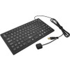 SIIG Industrial/Medical Grade Washable Backlit Keyboard with Pointing Device JK-US0911-S1