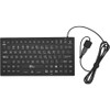 SIIG Industrial/Medical Grade Washable Backlit Keyboard with Pointing Device JK-US0911-S1