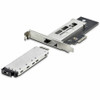 StarTech.com M.2 NVMe SSD to PCIe x4 Removable Mobile Rack for PCI Express Expansion Slot, Tool-less Installation, PCIe Hot-Swap Drive Bay M2-REMOVABLE-PCIE-N1