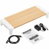 Tripp Lite by Eaton Monitor Riser for Desk - Wood Top, USB-A Charge and Data Ports MR229USB