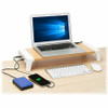 Tripp Lite by Eaton Monitor Riser for Desk - Wood Top, USB-A Charge and Data Ports MR229USB