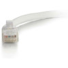 C2G 10ft Cat5e Ethernet Cable - Snagless Unshielded (UTP) - White 25428