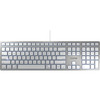 CHERRY KC 6000 SLIM FOR MAC Silver/White Wired Keyboard JK-1610US-1