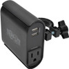 Tripp Lite by Eaton AC/USB Charging Clip for Display Mounts w/ 2 USB Ports & 2 5-15R DMACUSB