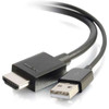 C2G 4K HDMI to DisplayPort Adapter - HDMI to DP Active Video Adapter - M/F 22323