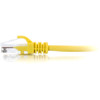 C2G 10ft Cat5e Ethernet Cable - 350 MHz - Snagless - Yellow 15204