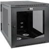 Tripp Lite by Eaton SmartRack 12U Server-Depth Wall-Mount Small Rack Enclosure, Clear Acrylic Window, Hinged Back SRW12US33G