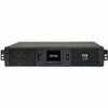 Eaton Tripp Lite Series SmartOnline 750VA 675W 120V Double-Conversion UPS - 8 Outlets, Extended Run, Network Card Included, LCD, USB, DB9, 2U Rack/Tower Battery Backup SU750RTXLCD2UN