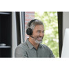 Jabra Evolve2 75 Wireless On-ear Stereo Headset - USB-A - Unified Communication - Black - Binaural - Ear-cup - 3000 cm - Bluetooth - 20 Hz to 20 kHz - MEMS Technology Microphone - Noise Cancelling 27599-989-999