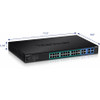 TRENDnet 20-Port Gigabit PoE+ Web Smart PoE+ Switch, 16 x Gigabit PoE+ Ports, 4 x Shared Gigabit Ports, Up To 30W Per Port, 185W Total Power Budget, Rack Mountable, Black, TPE-1620WS TPE-1620WS