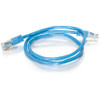 C2G 14ft Cat5e Molded Shielded (STP) Network Patch Cable - Blue 27261