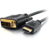 C2G 0.5m (1.6ft) HDMI to DVI Cable - HDMI to DVI-D Adapter Cable - 1080p 42513