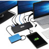 Tripp Lite by Eaton USB-C Dock, Dual Display - 5K 60 Hz DP, 4K 60 Hz HDMI, USB 3.x (5Gbps), USB-A/C Hub, GbE, 85W PD Charging U442-DOCK21-B
