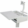 Eaton Tripp Lite Series Mobile Workstation with Monitor Arm, Casters, Locking Drawer, TAA WWSS1DWSTAA