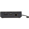 Tripp Lite by Eaton Thunderbolt 3 Dual Monitor Docking Station - 8K/30Hz DisplayPort, 4K/60Hz HDMI, USB 3.2 Gen 2, GbE, 60W PD Charging - Black MTB3-DOCK-04