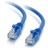 C2G 6in Cat5e Ethernet Cable - Snagless Unshielded (UTP) - Blue 00932