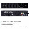 CyberPower Smart App Sinewave PR3000RT2UCN 3000VA Tower/Rack Convertible UPS PR3000RT2UCN