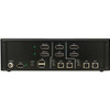 Tripp Lite by Eaton Secure KVM Switch, 2-Port, Dual Head, DisplayPort to DisplayPort, 4K, NIAP PP4.0, Audio, CAC, TAA B002-DP2AC2-N4