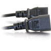 C2G 4ft Power Extension Cord - 18 AWG - IEC320C14 to IEC320C13 03145