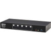 Tripp Lite by Eaton 4-Port DisplayPort Dual-Display KVM Switch - 4K 60 Hz, USB 3.2 Gen 1, HDCP 2.2, USB Sharing B006-DP2UA4