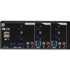 Black Box KVM Switch - Dual-Monitor, DisplayPort 1.2, 4K 60Hz, USB 3.0 Hub, Audio KV6222DP