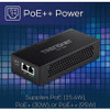 TRENDnet Gigabit PoE++ Injector, Convert A Non-PoE Port to A PoE++ Gigabit Port, PoE (15.4W), PoE+ (30W), Or PoE++ (95W), Up to 100m (328 ft), Integrated Power Supply, Black, TPE-119GI TPE-119GI