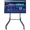 Eaton Tripp Lite Series Rolling TV Cart for 42" to 65" Displays, Wide Legs, Locking Casters DMCS4265WL