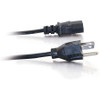 C2G 4ft Universal Power Cord - 16 AWG - NEMA 5-15P to IEC320C13 29926