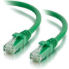 C2G 14ft Cat5e Snagless Unshielded (UTP) Ethernet Cable - Cat5e Network Patch Cable - PoE - Green 15207