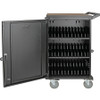 Tripp Lite by Eaton Multi-Device Charging Cart, 36 AC Outlets, Chromebooks and Laptops, 230V, Schuko Black CSCXS36AC