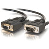 C2G 3ft DB9 M/F Extension Cable - Black 25213