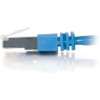 C2G 10ft Cat5e Snagless Shielded (STP) Ethernet Cable - Cat5e Network Patch Cable - PoE - Blue 27256