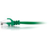 C2G-10ft Cat5e Snagless Unshielded (UTP) Network Patch Cable - Green 15201
