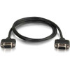 C2G 25ft CMG-Rated DB9 Low Profile Null Modem F-F 52179