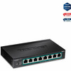 TRENDnet 8-Port Gigabit EdgeSmart PoE+ Switch, 8 x Gigabit PoE+ Ports, 64W PoE Power Budget, Managed PoE+ Switch, Wall Mountable, Desktop Ethernet Switch, Lifetime Protection, Black, TPE-TG82ES TPE-TG82ES