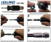 Holland CGT-FBR Installation Guide for F-type compression connectors