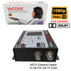 VeCOAX Minimod-2 1080p Full HD Dolby Ultra Compact Digital HD TV Modulator  - coax ports