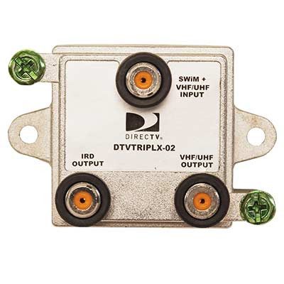 Pro Brand DIRECTV Approved SWM Triplexer - DTVTRIPLX-02