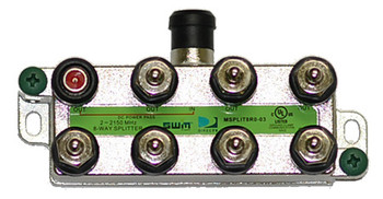 DIRECTV Approved SWM MRV 8-Way Wide Band Splitter