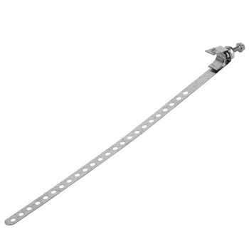 Perfect Vision 12 inch Galvanized Ground Strap UL and CUL Listed (PV-GSG-12 )