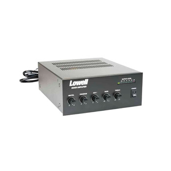 LOWELL MANUFACTURING MA30-WK 30w Mixer Amplifier With Bracket For Wall-Mount MA30-WK