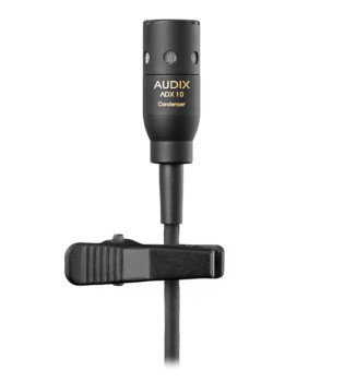 AUDIX ADX10 Miniature Cardioid Condenser Lavalier Microphone ADX10