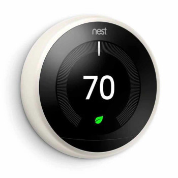 NEST GT3017US Nest Learning Thermostat, White  3rd Gen GT3017US