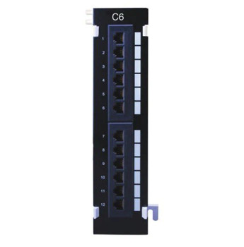 VANCO 820672 Cat6 Mini Patch Panel 820672