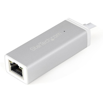 StarTech.com USB-C to Gigabit Ethernet Adapter - Aluminum - Thunderbolt 3 Port Compatible - USB Type C Network Adapter US1GC30A
